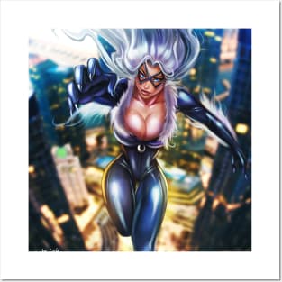 Felicia Hardy Black cat Posters and Art